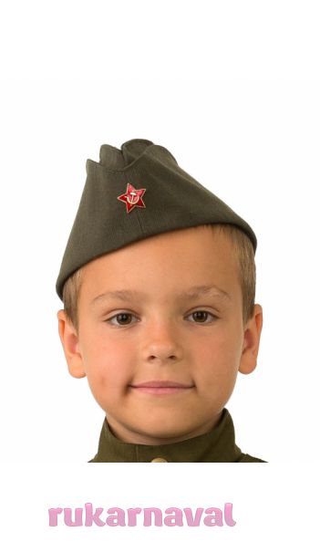 Детская пилотка солдата